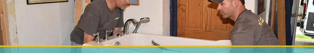 Walk-in tub installers