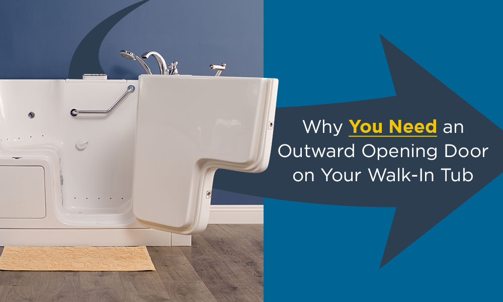 Benefits Of An Outward Opening Door On, How To Get A New Bathtub Through The Door